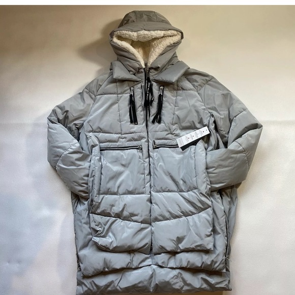 bagatelle Jackets & Blazers - NWT Bagatelle S Grey Insulated Expandable Parka